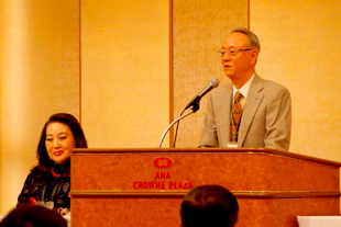 日本作曲家協会　会長　服部　克久氏